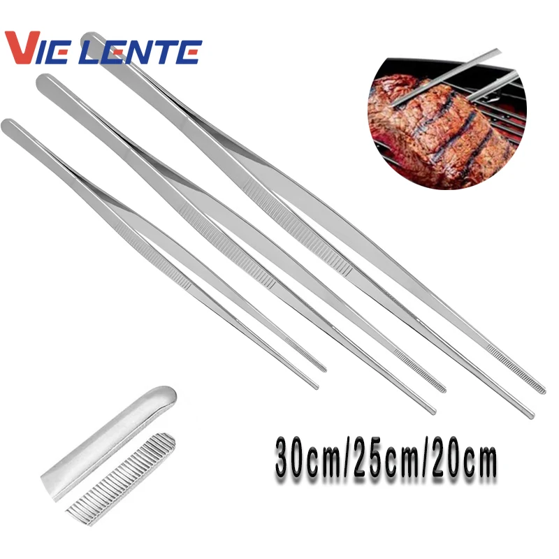 Multifunktions Grill Zange Lebensmittel Zange Lebensmittel Clip Küche Gadgets Edelstahl Churrasco Pinzette Clip Buffet BBQ Werkzeug Zange