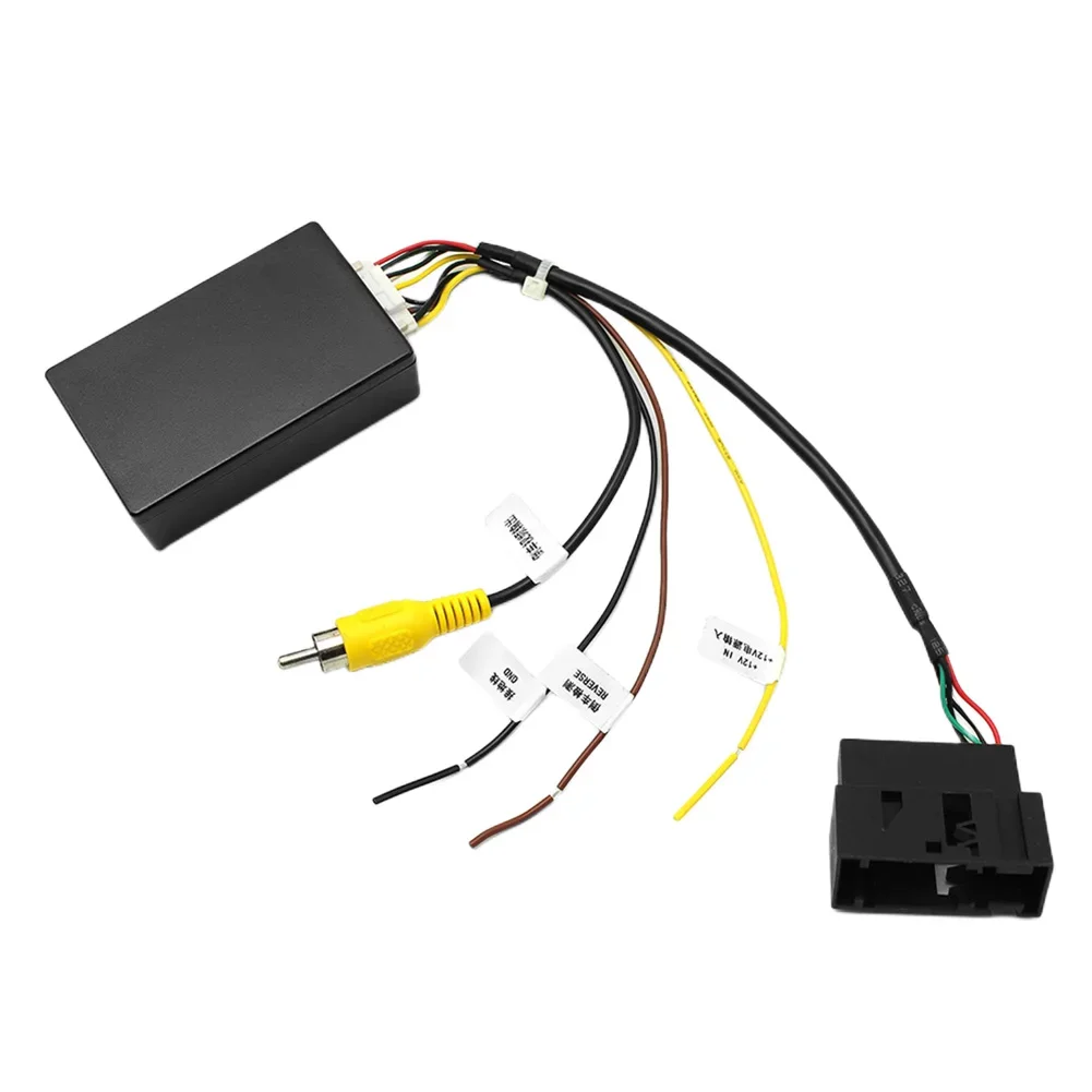 12V Auto Rückfahr kamera Adapter RGB zu AV Konverter Adapter Box für Volkswagen RCD510/RNS510/RNS315 DVD Decoder Rückfahr kamera