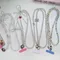 Light Luxury Crystal Pearl Beaded Mobile Phone Case Long Chain Lanyard Diagonal Across Pearl Bow Girl