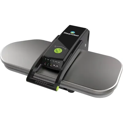 Steamfast SF-680 Digital Steam Press with Multiple Fabric Settings and Steam Burst Function,Stainless/Black