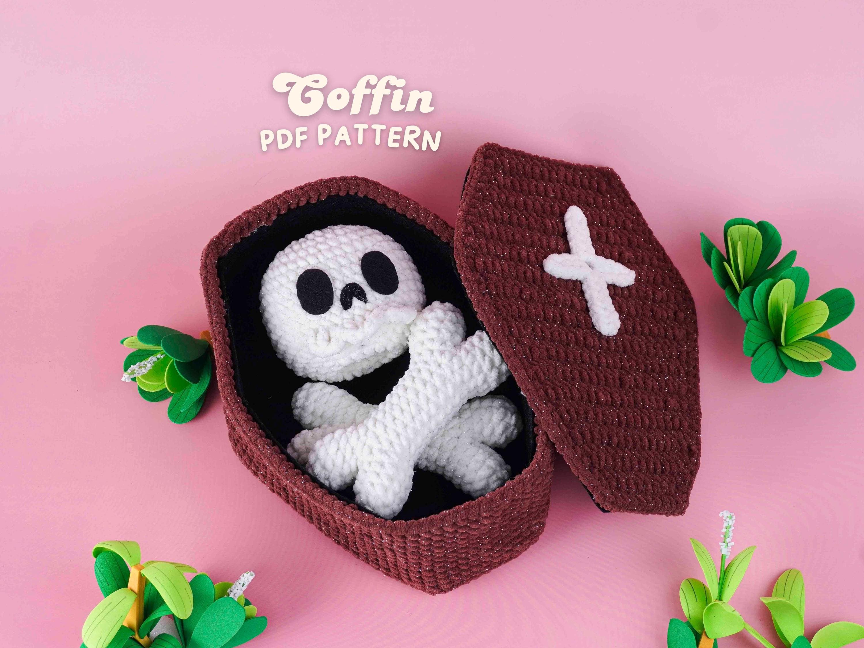 Schemi all'uncinetto per bare e teschi, schemi all'uncinetto per Halloween, schemi all'uncinetto per amigurumi di Halloween, schemi all'uncinetto per