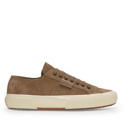 Superga 2750 Og Suede Flesh Out - Brown Caribou off White Trainers