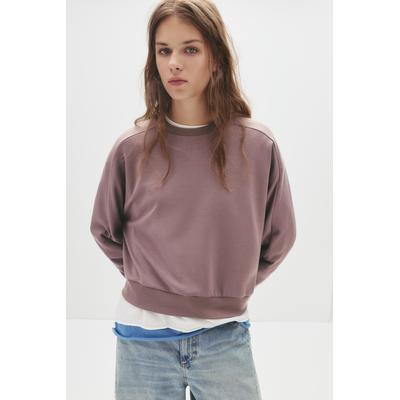 Plain Round Neck Sweatshirt