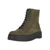 Stiefelette CLARKS "Torhill Rise", Damen, Gr. 39,5, grün, casual, Schuhe, mit subtilem Reißverschluss für einfaches Anziehen