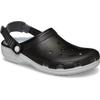 Clog CROCS "Classic Turbo", Herren, Gr. 42, schwarz, Croslite, casual, Schuhe, Badeschuh, Sandale mit Lüftungsöffnungen