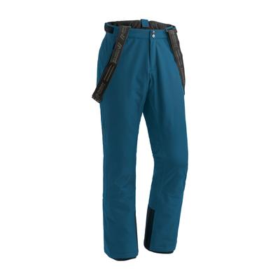 Skihose MAIER SPORTS "Anton slim 2.0", Herren, Gr. 56, Normalgrößen, blau (saphirblau), 100% Polyester, Hosen, Herren Schneehose mit Hosenträgern, wind/wasserdicht, Slim Fit Image