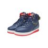 Trainingsschuh EWING "Ewing Rebound by EWING 33 HI", Gr. 8.5, navy, rot, gelb, weiß, Leder, Schuhe