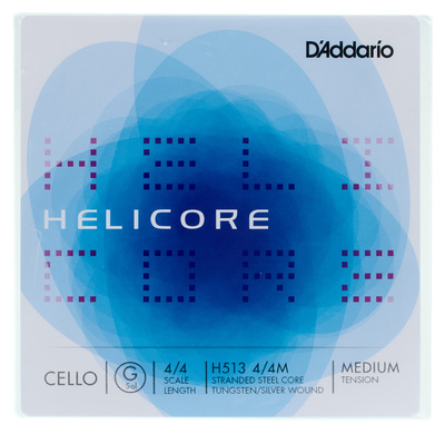 Daddario H513 4/4M Helicore Cello G