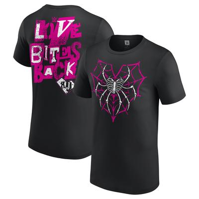 Herren T-Shirt „Love Bites Back“ von AJ Lee in schwarz Image