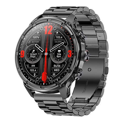 V99 Smart Watch Herren 710 mAh großer Akku 1,85 Zoll GPS-Positionierung wasserdicht Bluetooth-Anruf 100 Sport Smart Watch