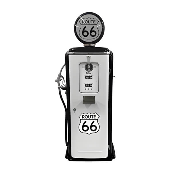 Roadside Relics Route 66 Tokheim 39 Style Gas Pump Replica with Beer Tap