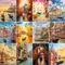 Venezia Water City Pittura a olio digitale per adulti Kit fai da te Pittura a olio dipinta a mano Senza cornice Colorazione digitale Decorazione della casa
