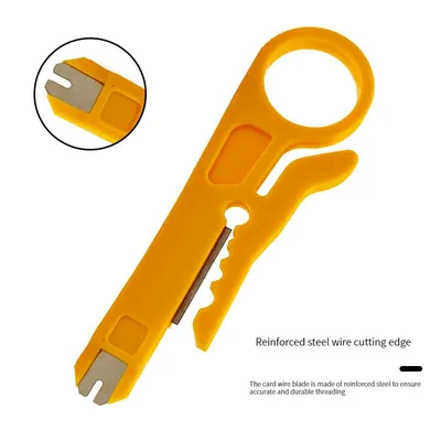 COMNEN Wire Stripper Knife Rj45 Crimper Pliers Crimping Tool Cable Stripping Wire Cutter Crimpatrice Tool Parts Multitool