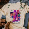 k Pop Demon Hunters T-Shirt weiblich Punk Digital Trendy Grafik Atmungsaktiv Hip Hop Universität koreanische Kleidung Harajuku