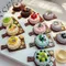 1Pc Dollhouse miniatura torta di compleanno modello cucina accessori alimentari per casa delle bambole decorazione della casa bambini finta gioca giocattoli