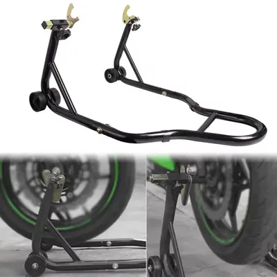 Motorcycle Full Set Front Wheel And Rear Wheel Support Stand Wheel Stand Auto Aheel Support Frame Tire Repairing Tool