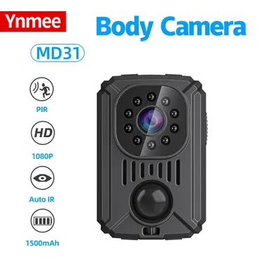 Md31 mini pir video körper kamera zurück clip fotografie dv smart kamera hd 1080p rekorder bewegung aktiviert klein für auto nanny cam
