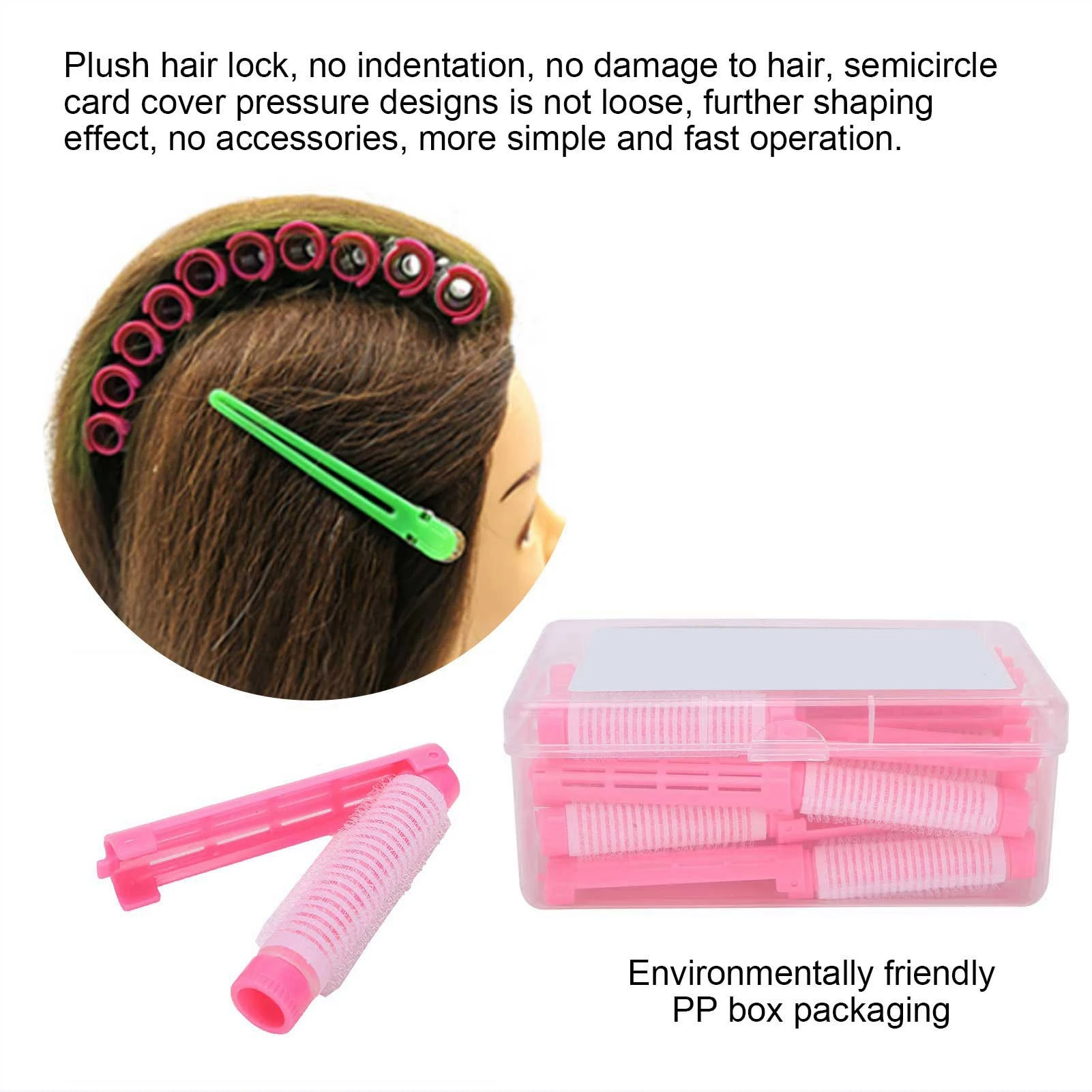 20 Teile/satz Haar Dauerwelle Stangen, Flauschigen Dauerwelle Stange Haar Roller Curler Kit Dauerwelle Stangen Friseur Styling Werkzeuge Für Salon Barber hause Image