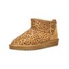 Stiefelette ARA "Ara Stiefelette Veloursleder", Damen, Gr. 38, braun (leopard), Veloursleder, casual, Schuhe