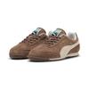 Sneaker PUMA "ARIZONA SD", Gr. 38,5, flat bronze, alpine snow, puma gold, Leder, unifarben, sportlich, Schuhe