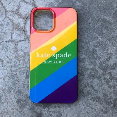 Kate Spade Cell Phones & Accessories | Kate Spade Rainbow Iphone 12 Pro Max Case | Color: Orange/Red | Size: Iphone 12 Pro Max