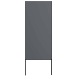 vidaXL Garten dekoratives Panel Sonstiges Anthrazit 50 x 140 cm Image