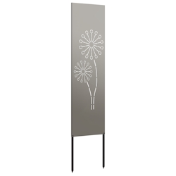 vidaXL Garten dekoratives Panel Sonstiges Rostig 32 x 140 cm Image