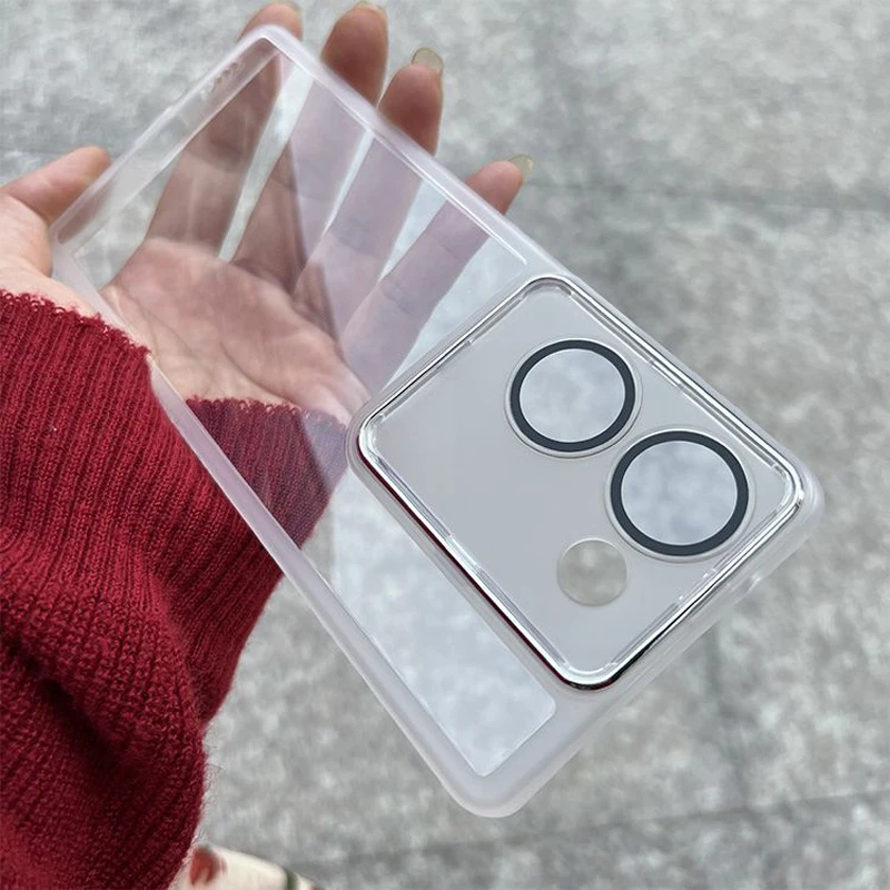 Für Vivo Y36 Fall Vivo Y27s Telefon Fall vivo Y27 5G Abdeckung vivo Y36 4G Y36 5G Y27S Abdeckung Stoßfest Beschichtung Silikon zurück abdeckung Image