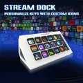 HAISEEN Visual Stream Deck Tastiera Pulsante LCD 15 tasti Controller per la creazione di contenuti dal vivo Personalizzabile Windows/MacOS/Android/iOS