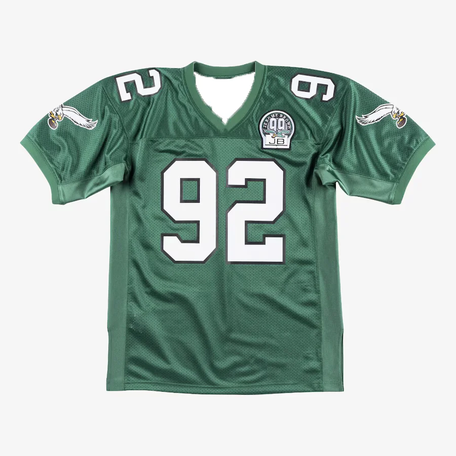 Reggie Philadelphia Eagles 1992 Jersey Women Sports T-shirt Comfortable Breathable and Quick Drying Summer Loose Women T-shirt