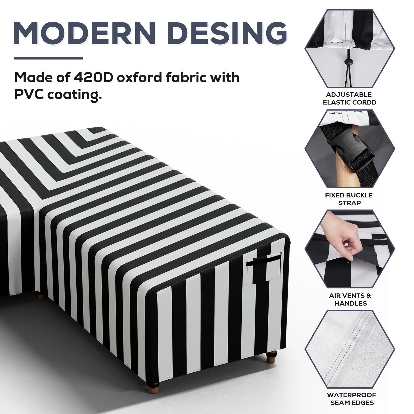 420D Ecke Outdoor Sofa Abdeckung Garten Rattan Ecke Möbel Abdeckung V Form L Form Wasserdichte Sofa Schützen Set Staub Abdeckungen