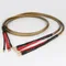 Pair Cardas Hexlink Loudspeaker Cable Golden Five 5-C 8Core OCC Copper Gold Plated Banana To Spade Plug Audio Speaker Cable