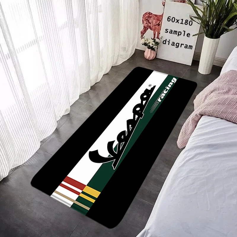 Floor Mat Non-slip Foot Rug for Entryway Vespas Hallway Carpet Kitchen Water Absorbed Rugs Fluffy Bedside Mats Home Decoration
