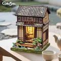 CUTEBEE Libro Nook Kit di costruzione in miniatura Casa delle bambole Mini casa delle bambole in legno fai-da-te per la festa di compleanno Regalo Kirishima Cha-an