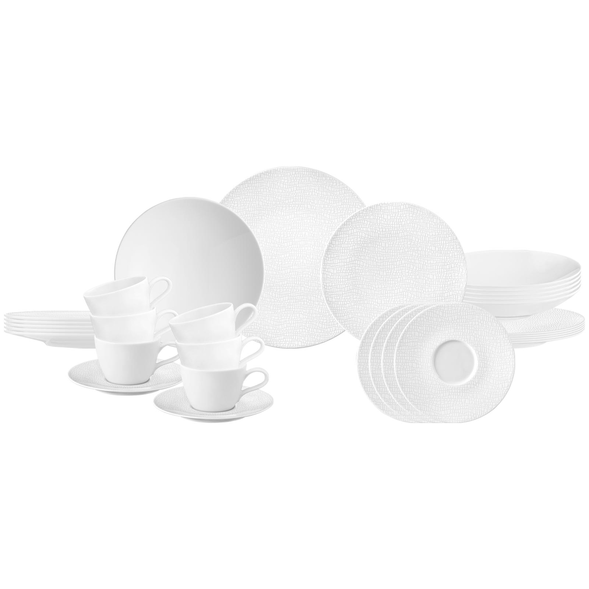 Seltmann Weiden Life Fashion Kombiservice 30-teilig - Luxury White Image