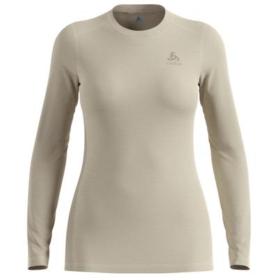 Odlo - Women's Merino 160 Bl Top Crew Neck L/S - Merinounterwäsche Gr XS beige/grau Image