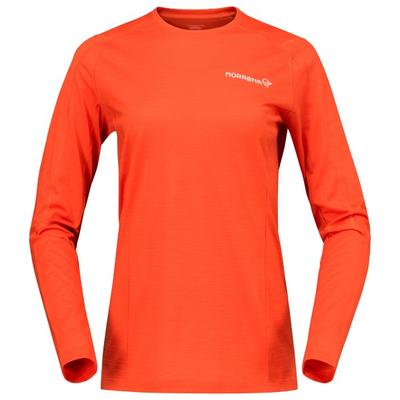 Norrøna - Women's Falketind EqualiserUll Long Sleeve - Merinoshirt Gr XS paprika Image