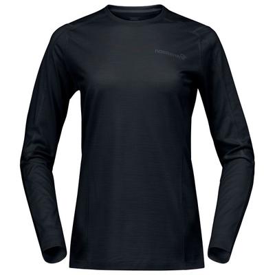 Norrøna - Women's Falketind EqualiserUll Long Sleeve - Merinoshirt Gr L schwarz Image
