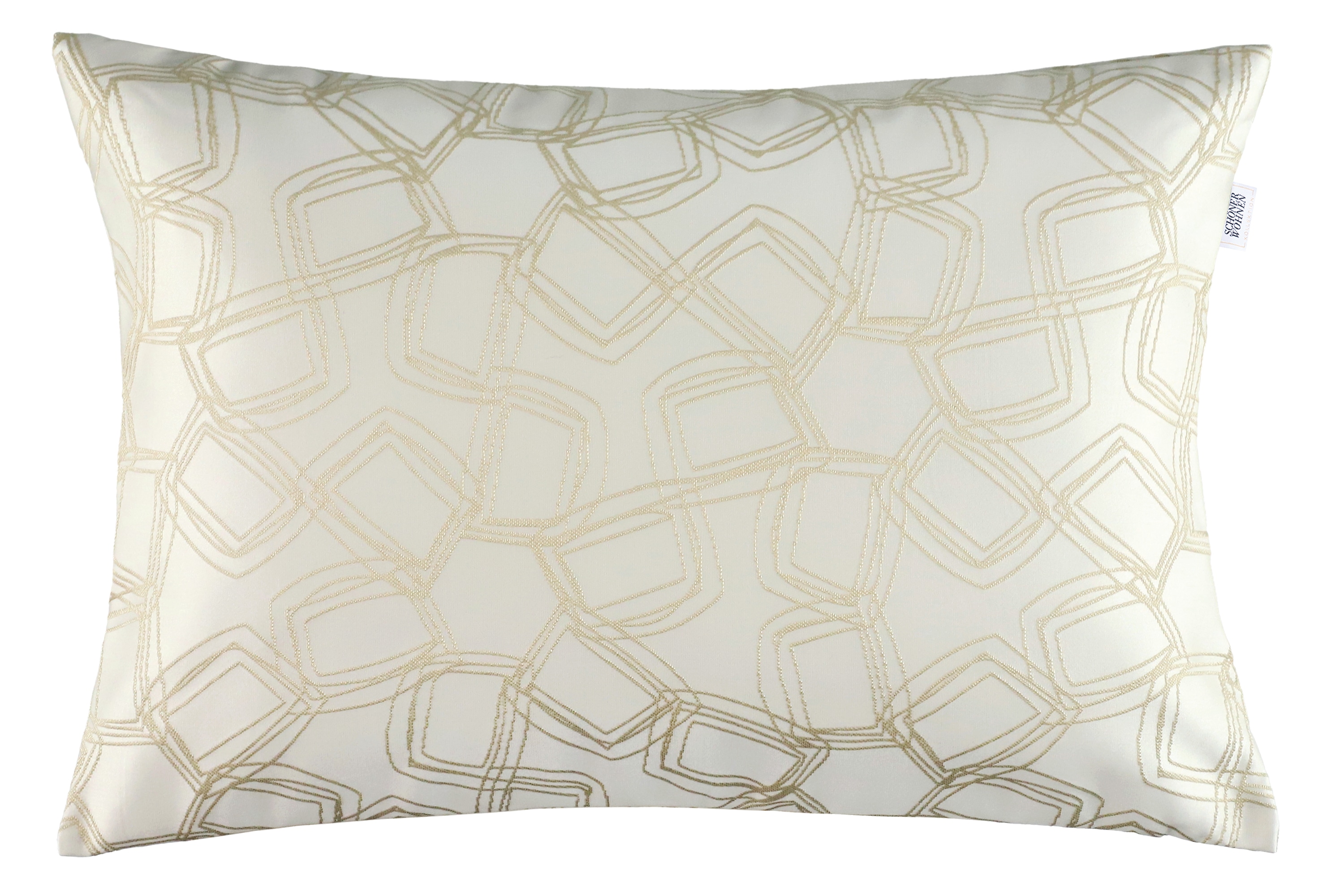 Dekokissen "Turn", natur, B:58cm L:38cm, Obermaterial: 100% Polyester, SCHÖNER WOHNEN-KOLLEKTION, Dekokissen_Sitzkissen_Kissenhüllen, mit seidigem Charakter Image