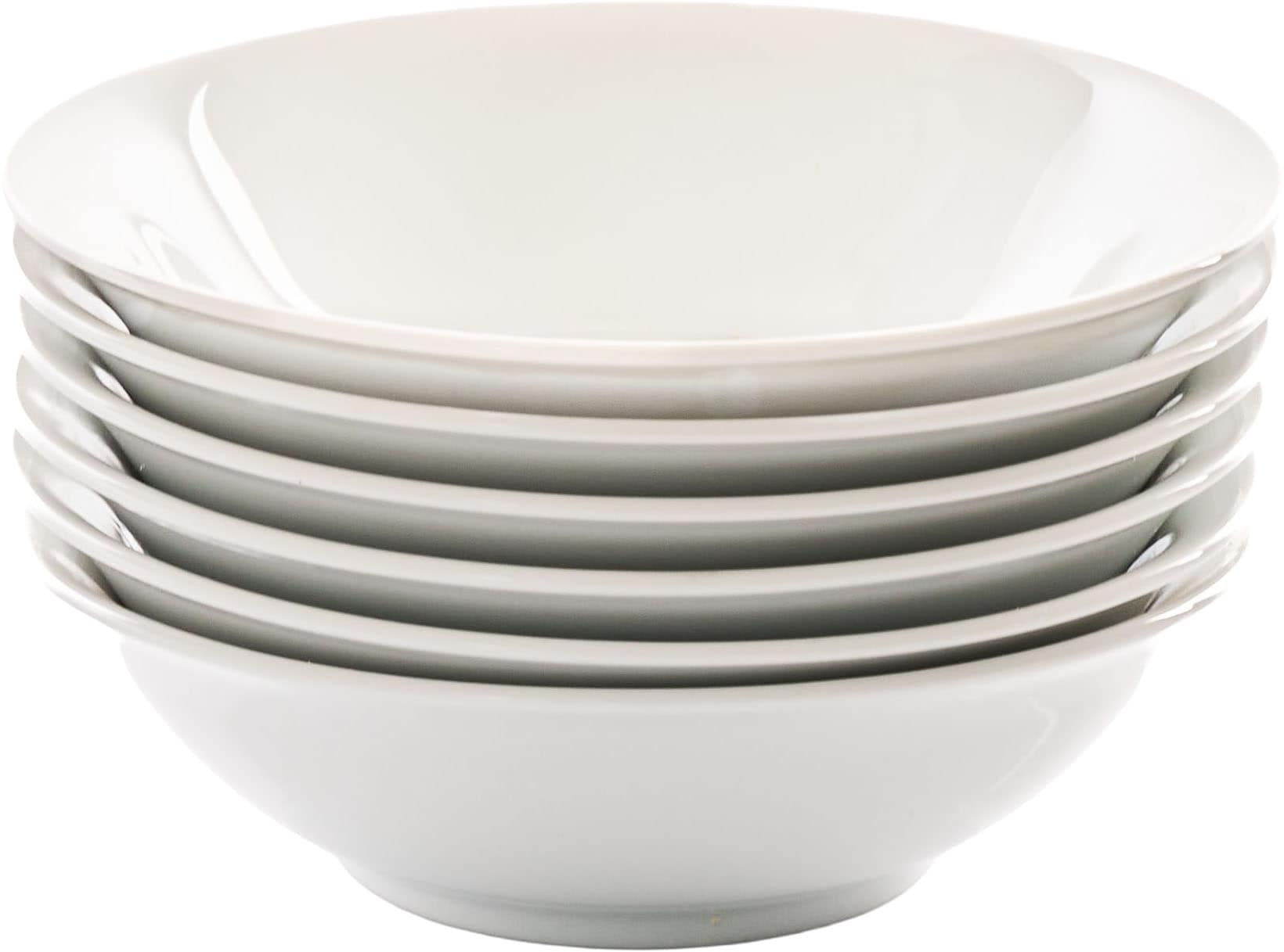 Schale RETSCH ARZBERG "Schälchen HEIKE WEISS 13 cm, Set 6-tlg. für 6 Personen, rund Porzellan", weiß, H:3,6cm Ø:13cm, Porzellan, Schüsseln, 6 Schälchen für alle Gelegenheiten, universell einsetzbar Image