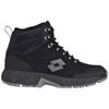 Winterboots LOTTO, Gr. 49, schwarz (schwarz, grau), Synthetik, Kunstfaser, mehrfarbig, sportlich, Schuhe, - mit wärmendem Innenfutter