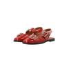 Ballerina CA'SHOTT "Ca'Shott Ballet flats CASDIANA", Damen, Gr. 40, Normalschaft, rot, Schuhe