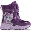 Winterboots LOTTO, Gr. 27, lila, lavender, Synthetik, mehrfarbig, sportlich, Schuhe, - mit coolen Lichtelementen im Obermaterial