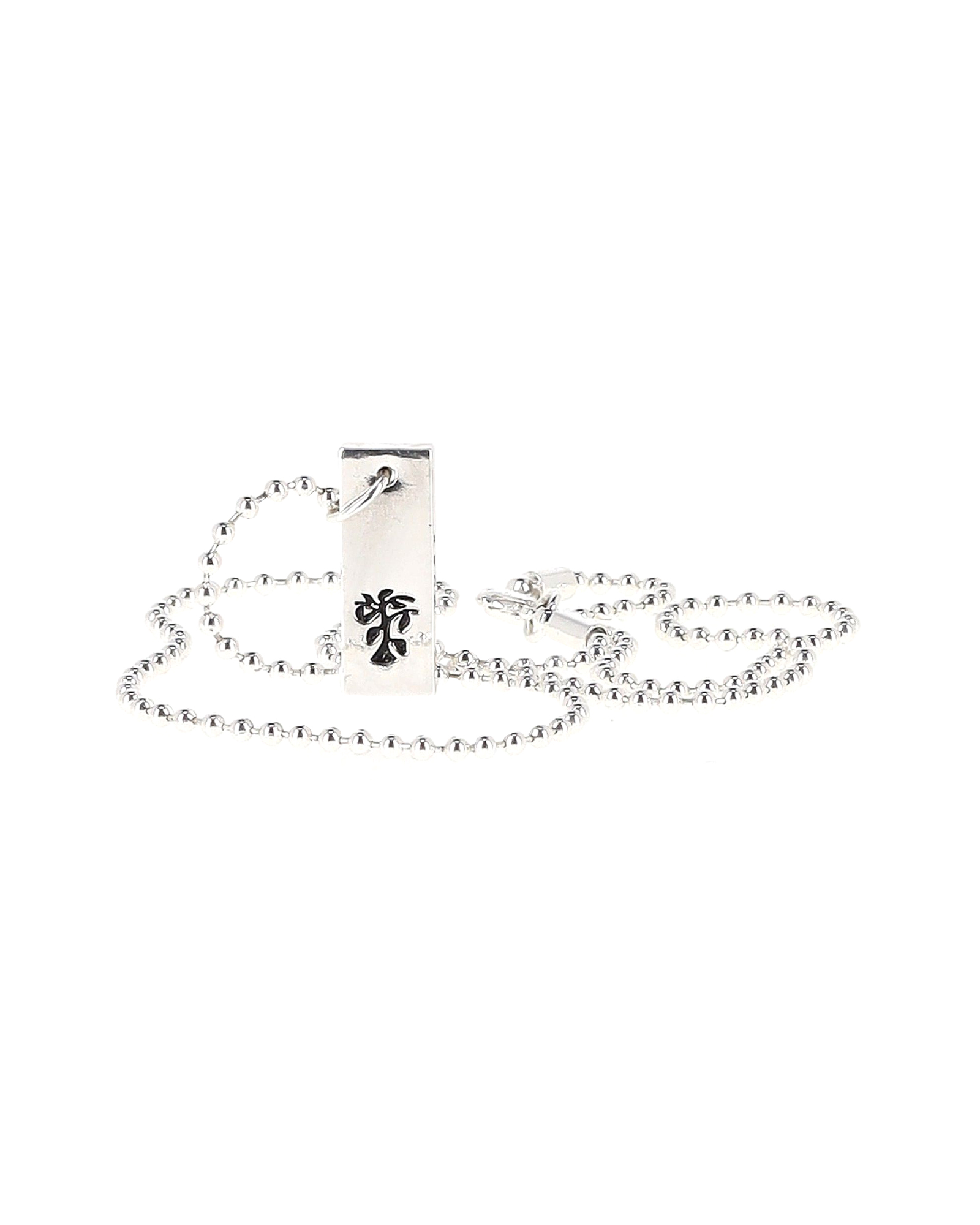 Marc Jacobs Pre-owned Womens by Copiosus Latin Phrase Necklace in Silver-plated Brass - One Size | Marc Jacobs Pre-owned Sale | Discount Designer Brands