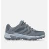 Wanderschuh COLUMBIA "REDMOND™ IV LOW WATERPROOF", Gr. 41, graphite, tea light, Mesh, Synthetik, sportlich, Schuhe, wasserdicht