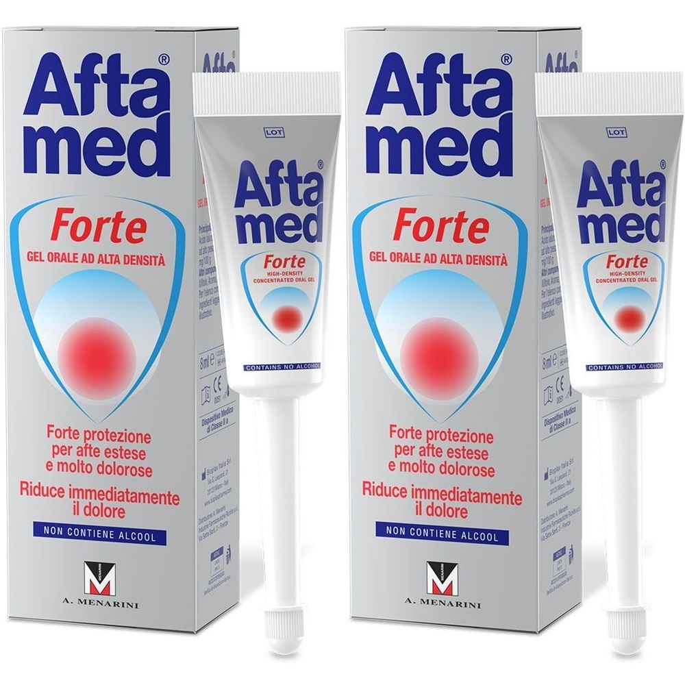 Aftamed Forte Gel Orale ad Alta Intensità 8ML 2x8 ml