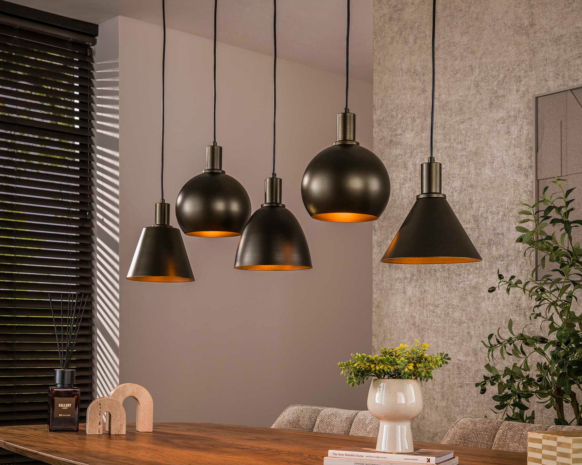 designline »Metallo« Pendelleuchte – erhältlich in 2 Farben Image