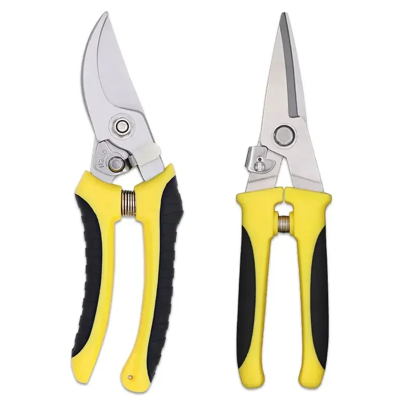 Elektrische Kabel Elektriker Schere Edelstahl Garten Werkzeug PP + TPR Rutschfeste Griff Schere für Bonsai Pflanzen Blumen Image