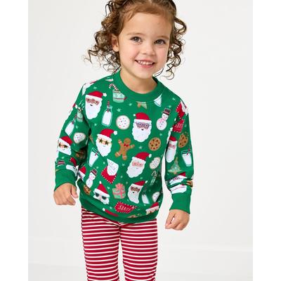 Cookies for Santa Kids Bamboo Crewneck Sweatshirt - 8