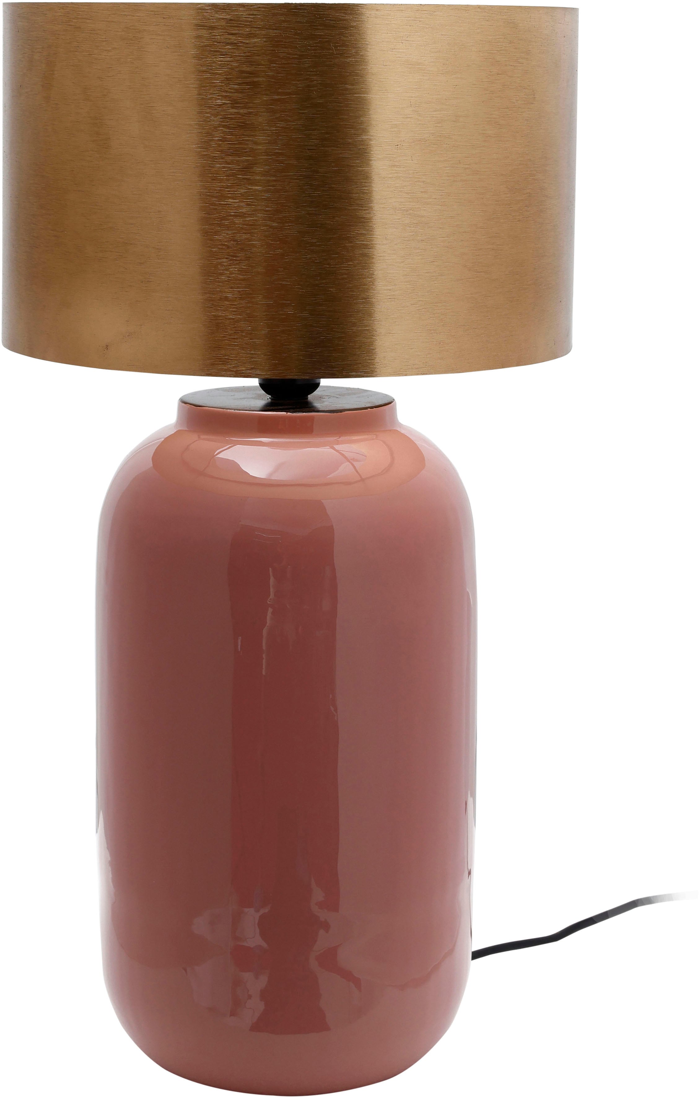 KAYOOM Tischleuchte "Art", pink, Ø 31cm H: 57,5cm, 1 Stk., Leuchten, harmonisch, extravagant, luxuriös, Designlampe Image